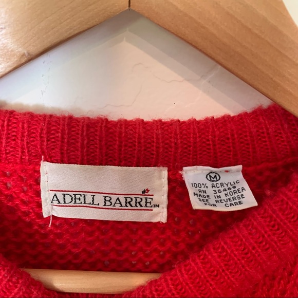 Vintage Adell Barre Christmas sweater - Picture 2 of 4